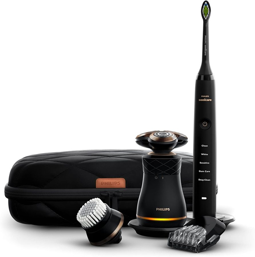 philips norelco 电动剃须刀和 sonicare 充电牙刷,s8880/88(套装)